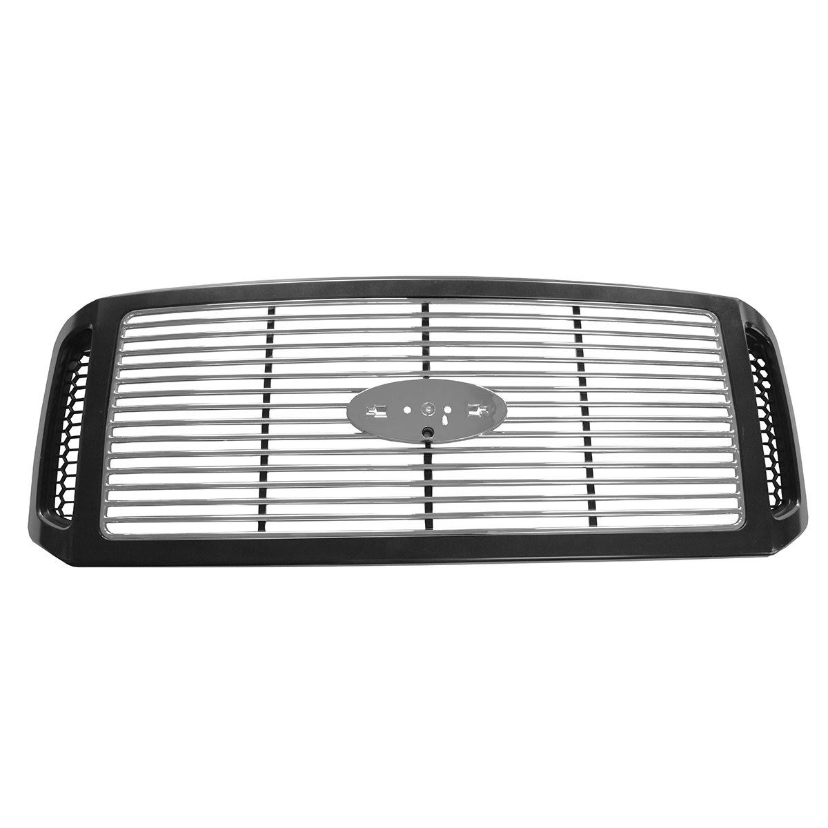 Black & Chrome Billet Grille B3667