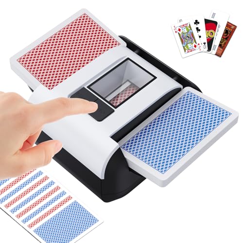 Automatic Card Shuffler for 1-2 Decks X611
