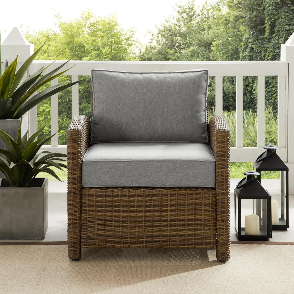 Wicker Rattan Outdoor Armchair I4733
