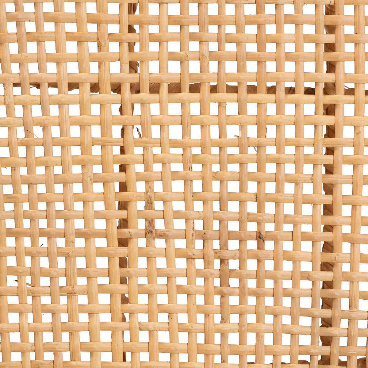Natural Rattan and Walnut Brown Wood Counter Stool L92651