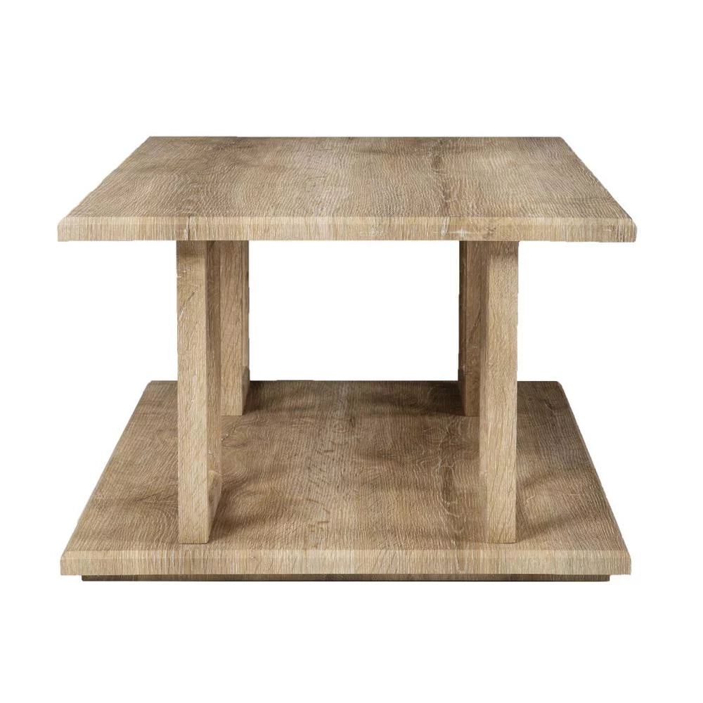 Wood Two Tier Rectangular Coffee Table N13259
