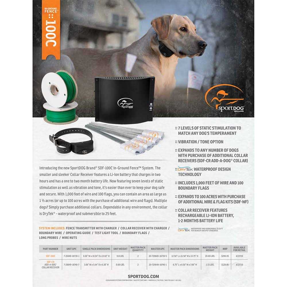 In-Ground Rechargeable Fence System K6952