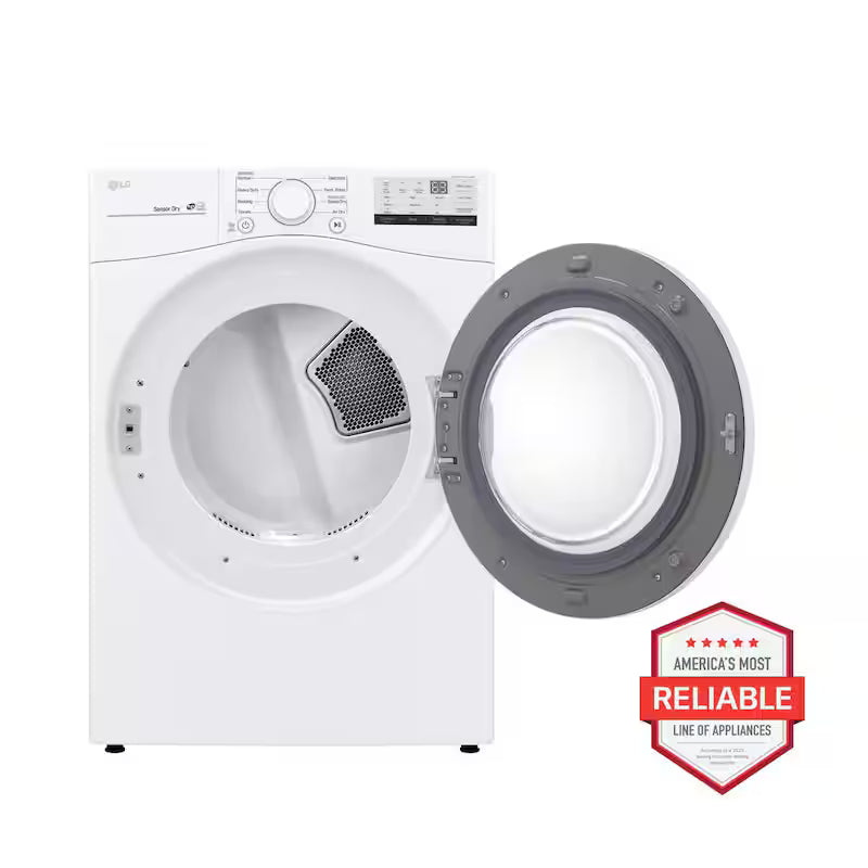 7.4 Cu. Ft. Vented Stackable Electric Dryer with Sensor Dry O76480