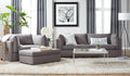 Carbon Gray 3-Piece Sofa and Cuddler Chair Set L8531