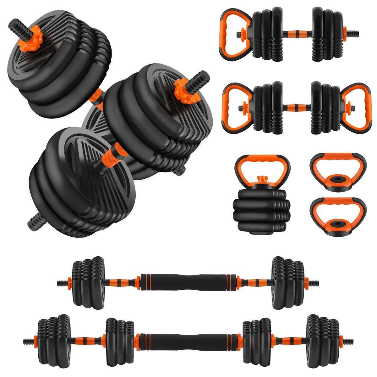 55 Lbs Adjustable Dumbbell Set A584