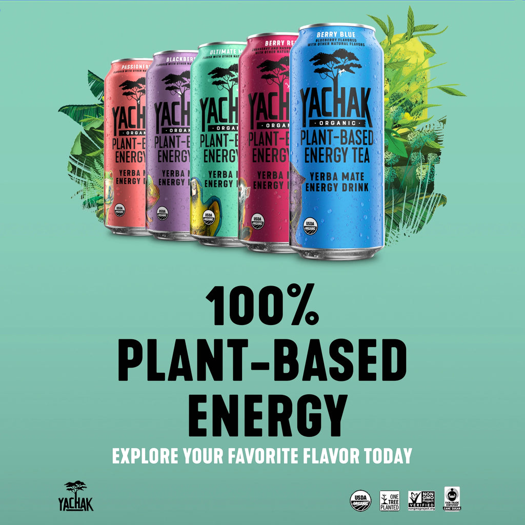 Yerba Mate Drink 16 fl oz 12 Pack Cans C971978