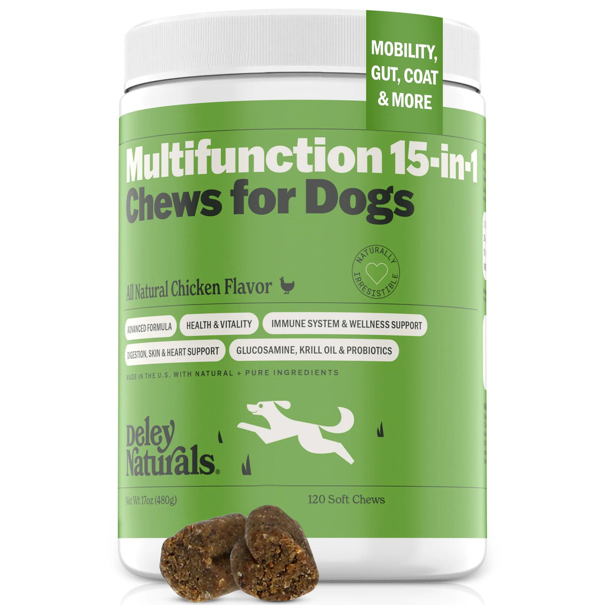 15 in 1 Dog Multivitamin Soft Chews C504