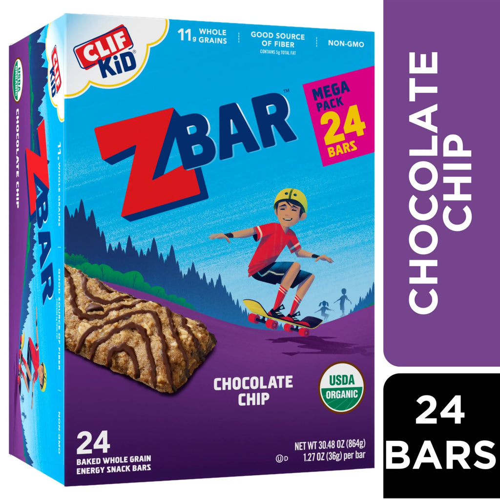 Chocolate Chip Soft Baked Whole Grain Snack Bars 1.27 oz 24 Pack K929