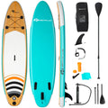 11' Inflatable Stand Up Paddle Board with Bag Paddle Pump U8610