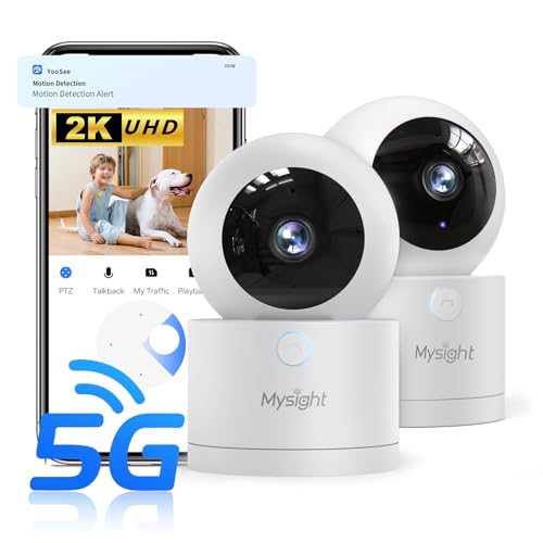 2K Pan/Tilt Indoor Security Camera J20870