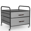Mini Fridge Stand with 2 Drawer Storage A7119