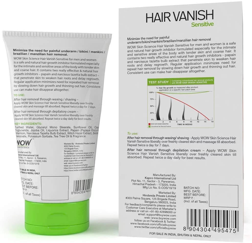 Hair Vanish Sensitive 100 ml K6098
