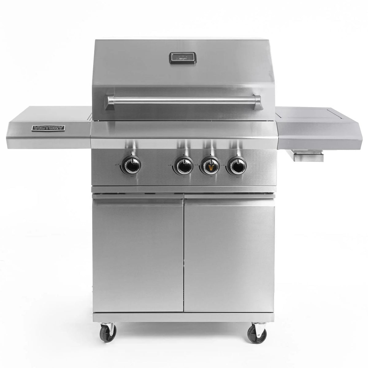 3-Burner Propane Gas Grill with Infrared Side Burner T133904