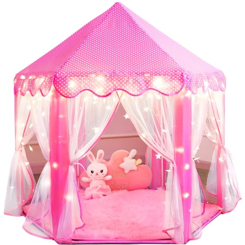 Princess Castle Play Tent Pink X2790