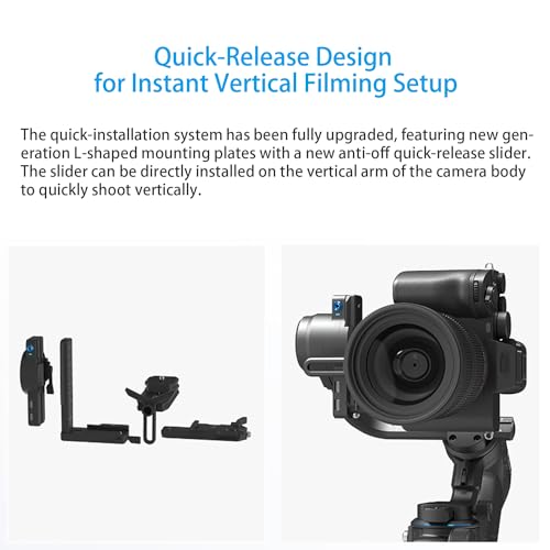 3-Axis Camera Gimbal Stabilizer with Touch Screen U69770