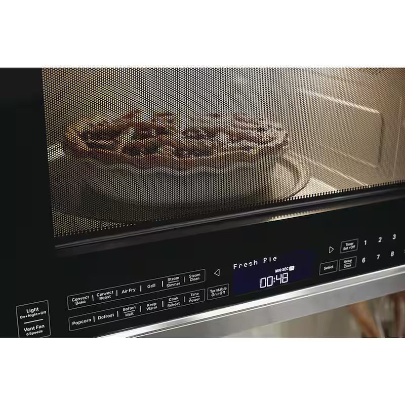 1800-Watt Over the Range Microwave with Air Fry M74241