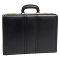 Black Leather Attache T906