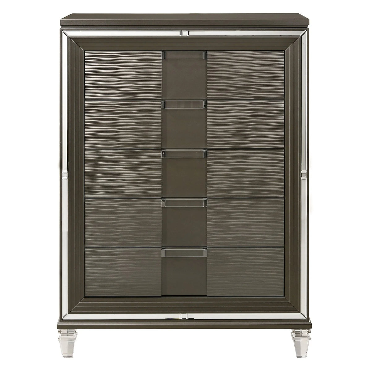 White 5-Drawer Chest O723678
