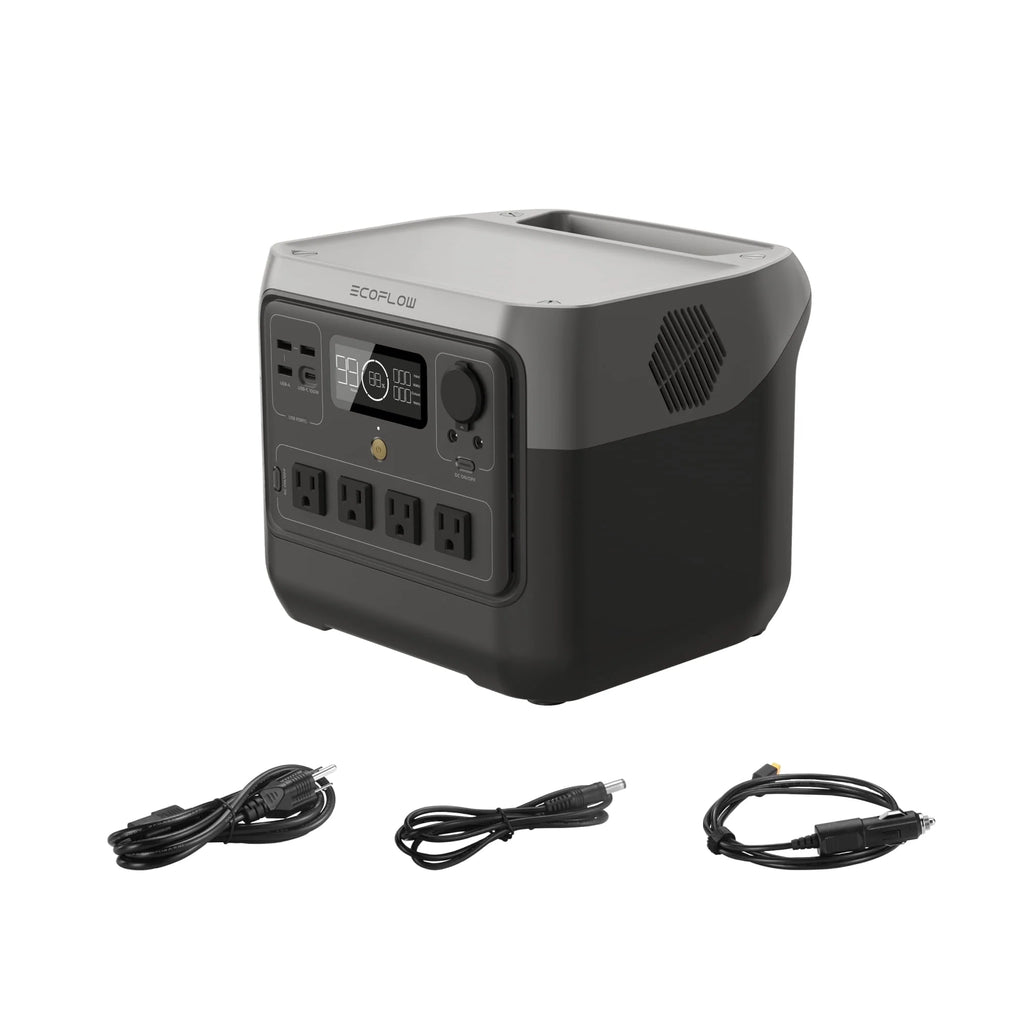 Portable Power Station 770Wh LiFePO4 Battery 1600W AC Outlets D76861