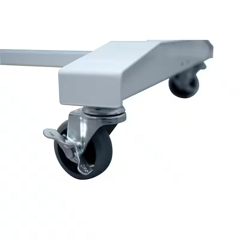 Adjustable Height Work Table in White C384