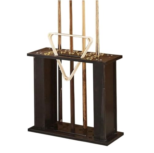 Wooden Billiards Cue Rack Stand Holds 16 Cues C6957