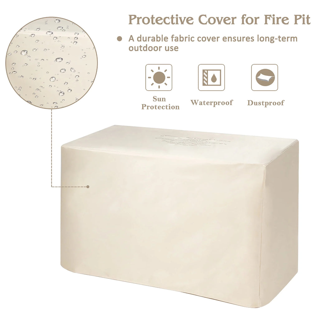 60,000 BTU Outdoor Gas Fire Table with Ceramic Tabletop G830668