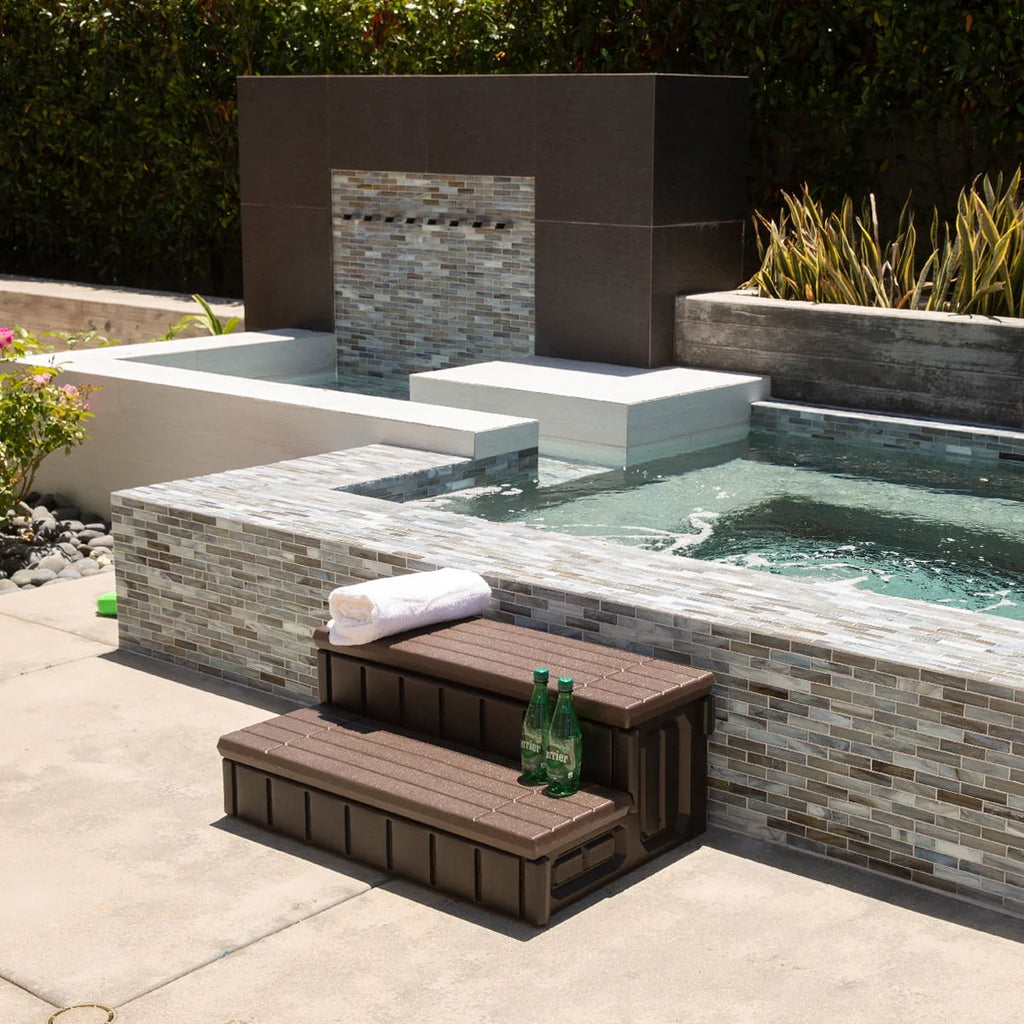 36 Spa Step Hot Tub and Spa 2-Step Storage Compartment J439579