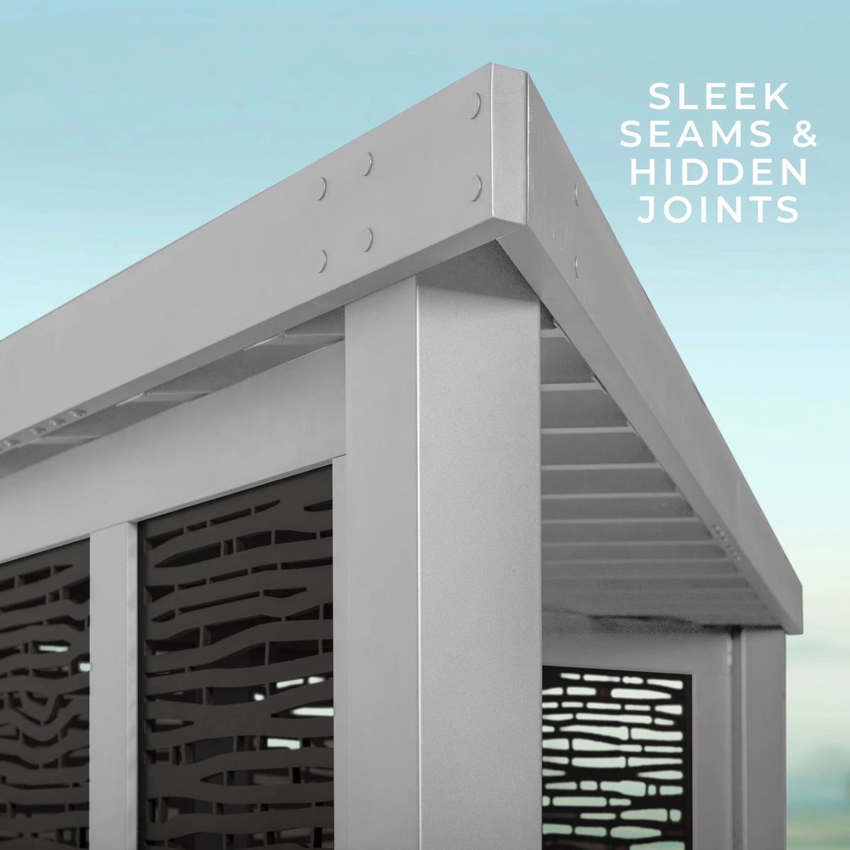 Steel Cabana Pergola U4044