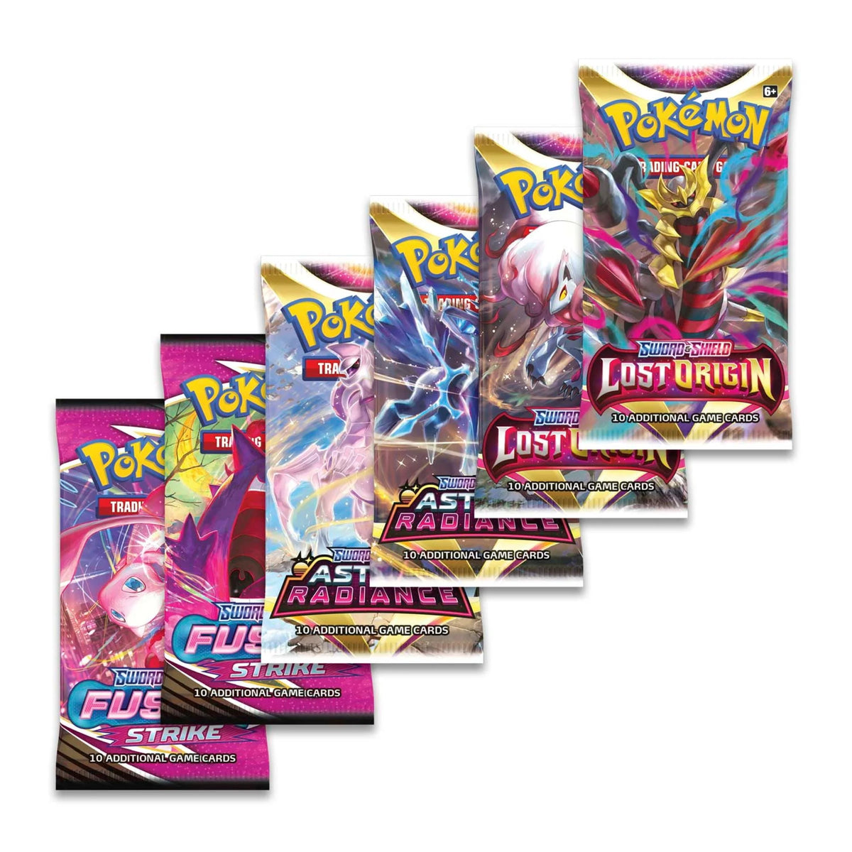 Pokemon Trading Card Games 6 Booster Packs K9904