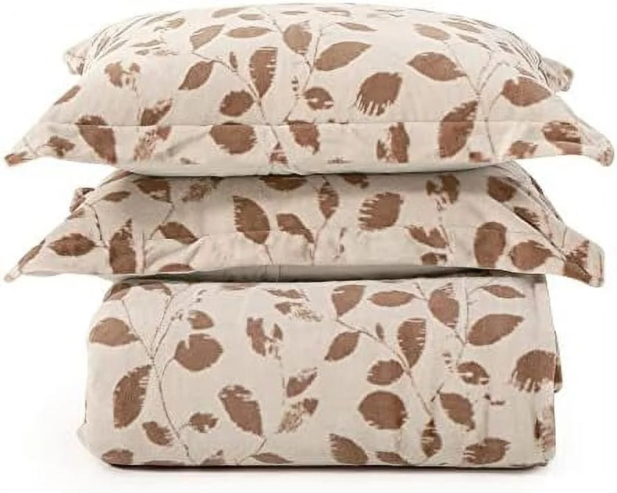Floral Fur Bedding Set Full/Queen T448