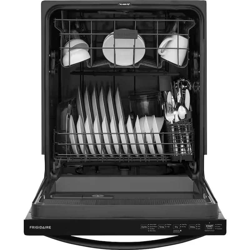 Black Built In Dishwasher with Plastic Tub N4873