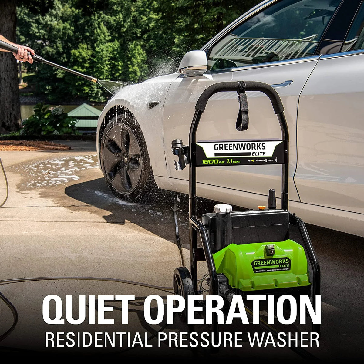 1800-PSI 13 Amp 1.1-GPM Electric Pressure Washer Y67861