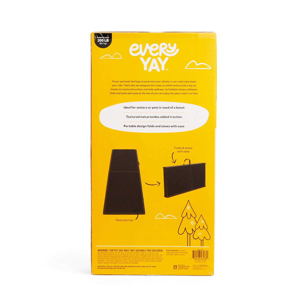Black Portable Pet Ramp H432235