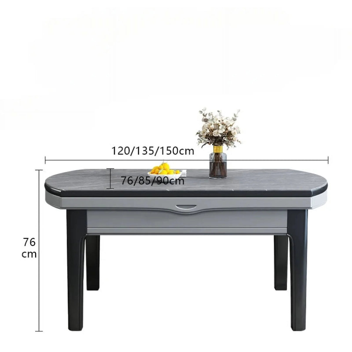 Extendable Wooden Dining Table U536