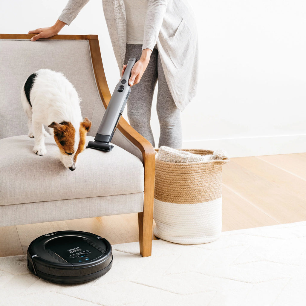 Robot Vacuum Cleaning System with Detachable Hand Vacuum H6963
