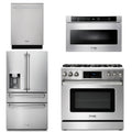 36 Gas Range, Microwave, Refrigerator, Dishwasher S65585