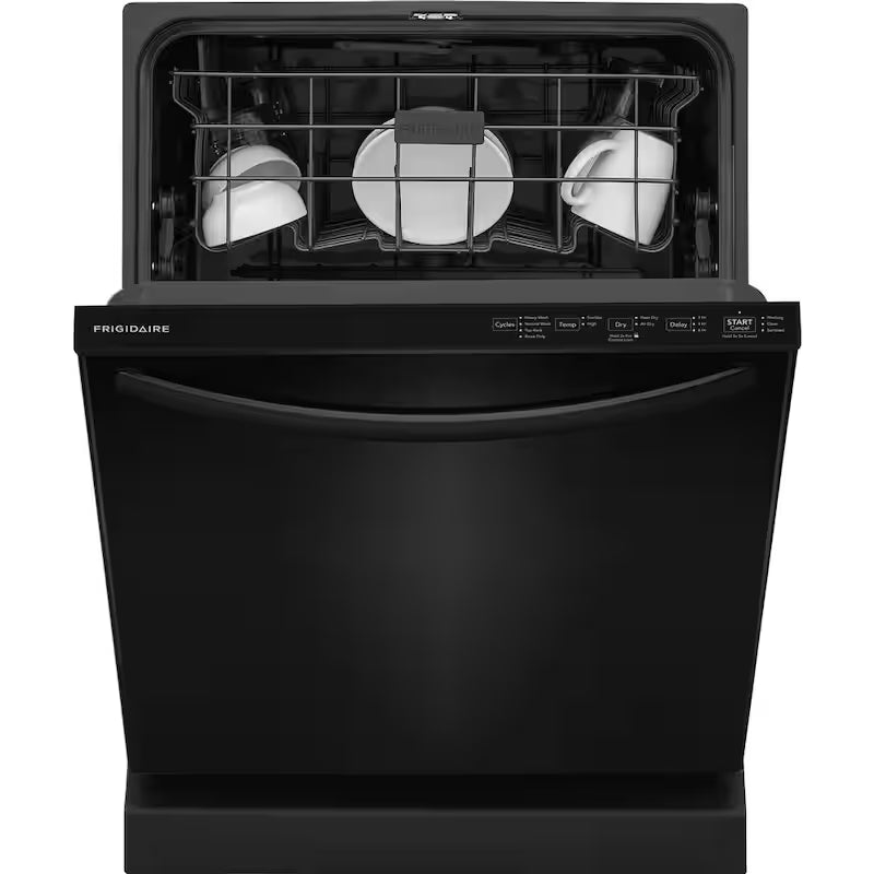 Black Built In Dishwasher with Plastic Tub N4873