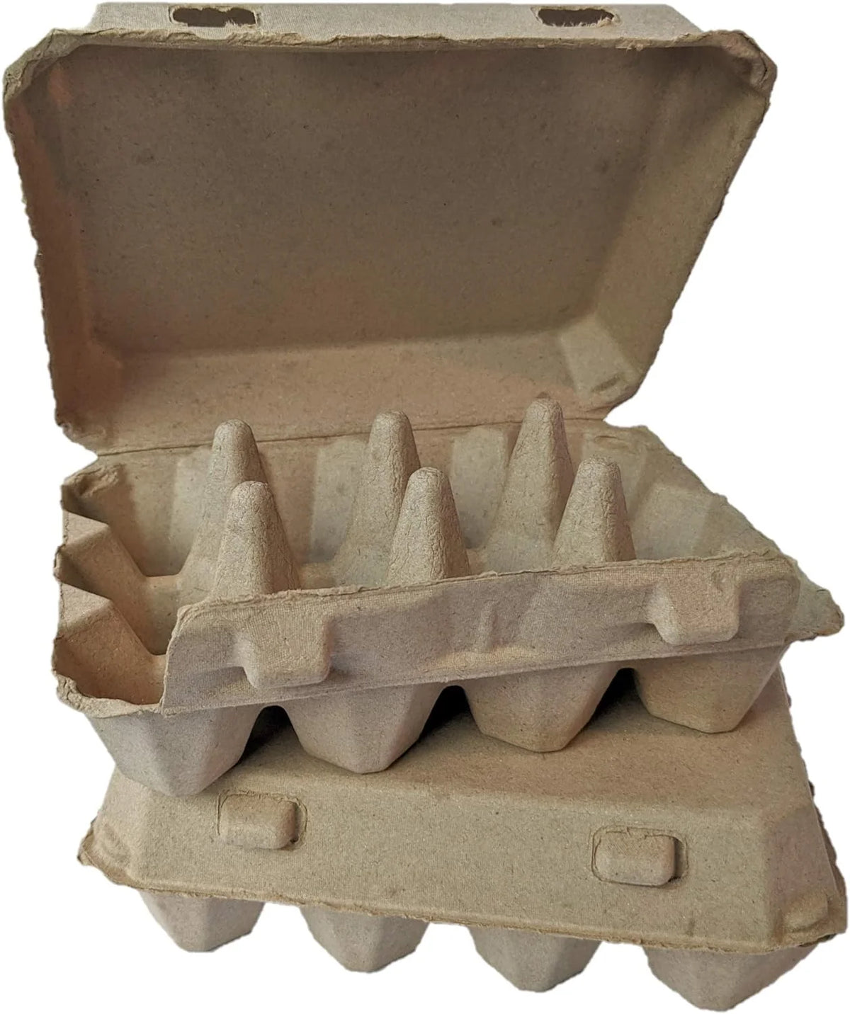 Blank Egg Cartons 75-Pack 3x4 Holds 12 Large Eggs Recycled Cardboard D819