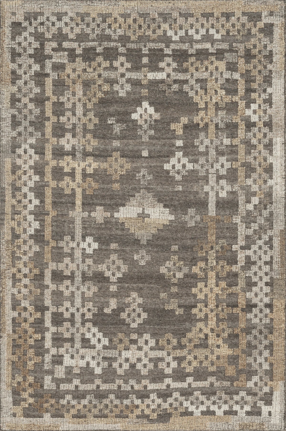 Charcoal Taupe Rug F73192