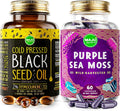 Black Seed Oil and Purple Sea Moss Capsules A7674