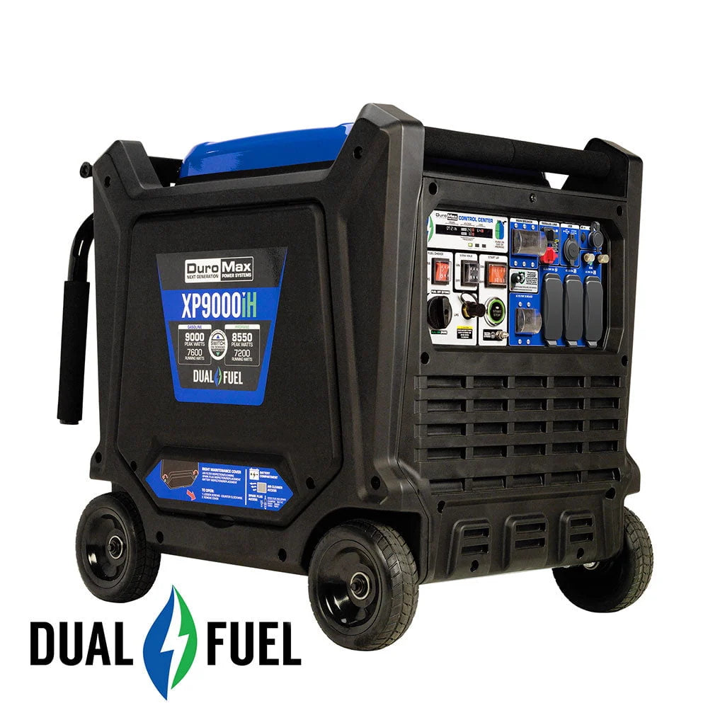 9000 Watt Dual Fuel Inverter Generator with CO Alert G6082