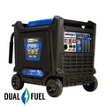 9000 Watt Dual Fuel Inverter Generator with CO Alert G6082