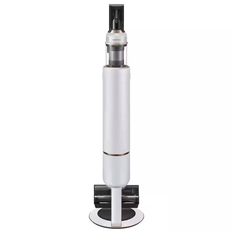 Cordless Stick Vacuum with Clean Station in Misty White G720459
