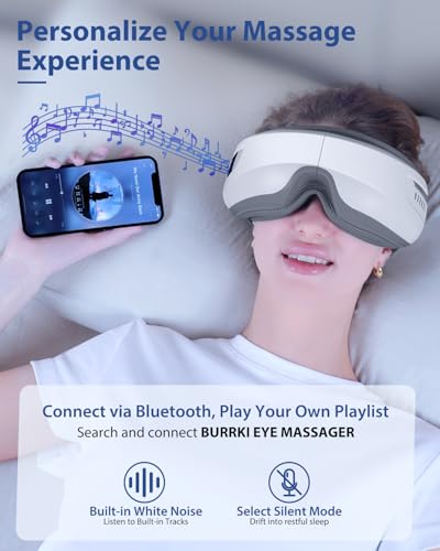 Heated Bluetooth Eye Massager W5972