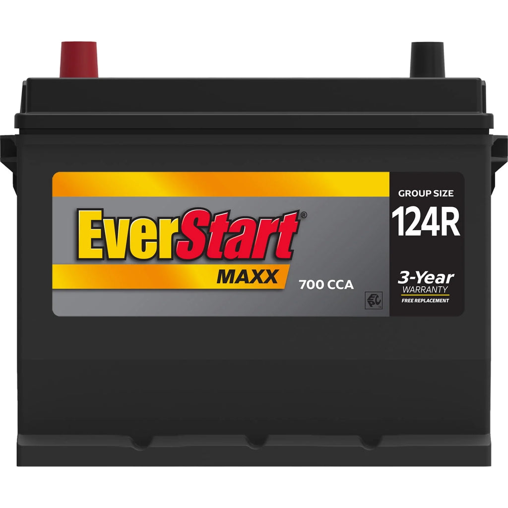 Lead Acid Automotive Battery, Group Size 124R 12 Volt, 700 CCA Y11407