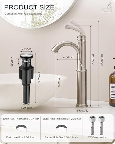 Oil Rubbed Bronze Vessel Sink Faucet U58516
