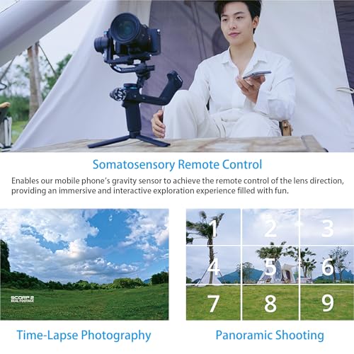 3-Axis Camera Gimbal Stabilizer with Touch Screen U69770