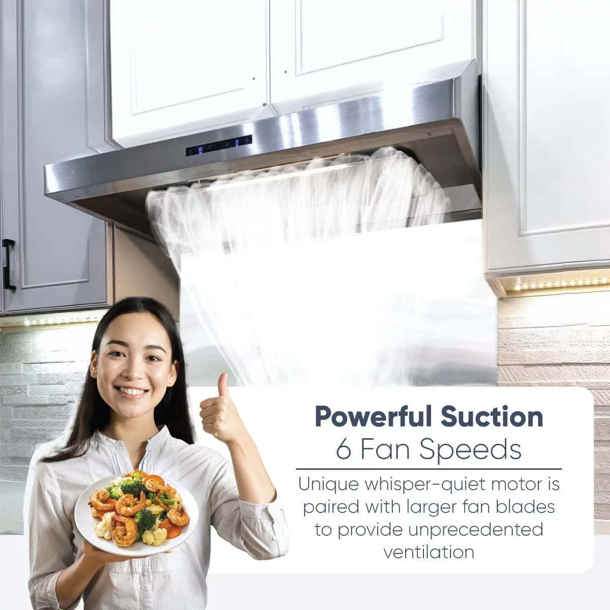 30 Under Cabinet Hood, 900+ CFM, Stainless Steel O838270