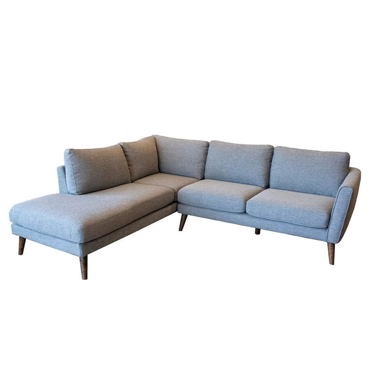 Light Gray Sectional Sofa Left Chaise Z5050