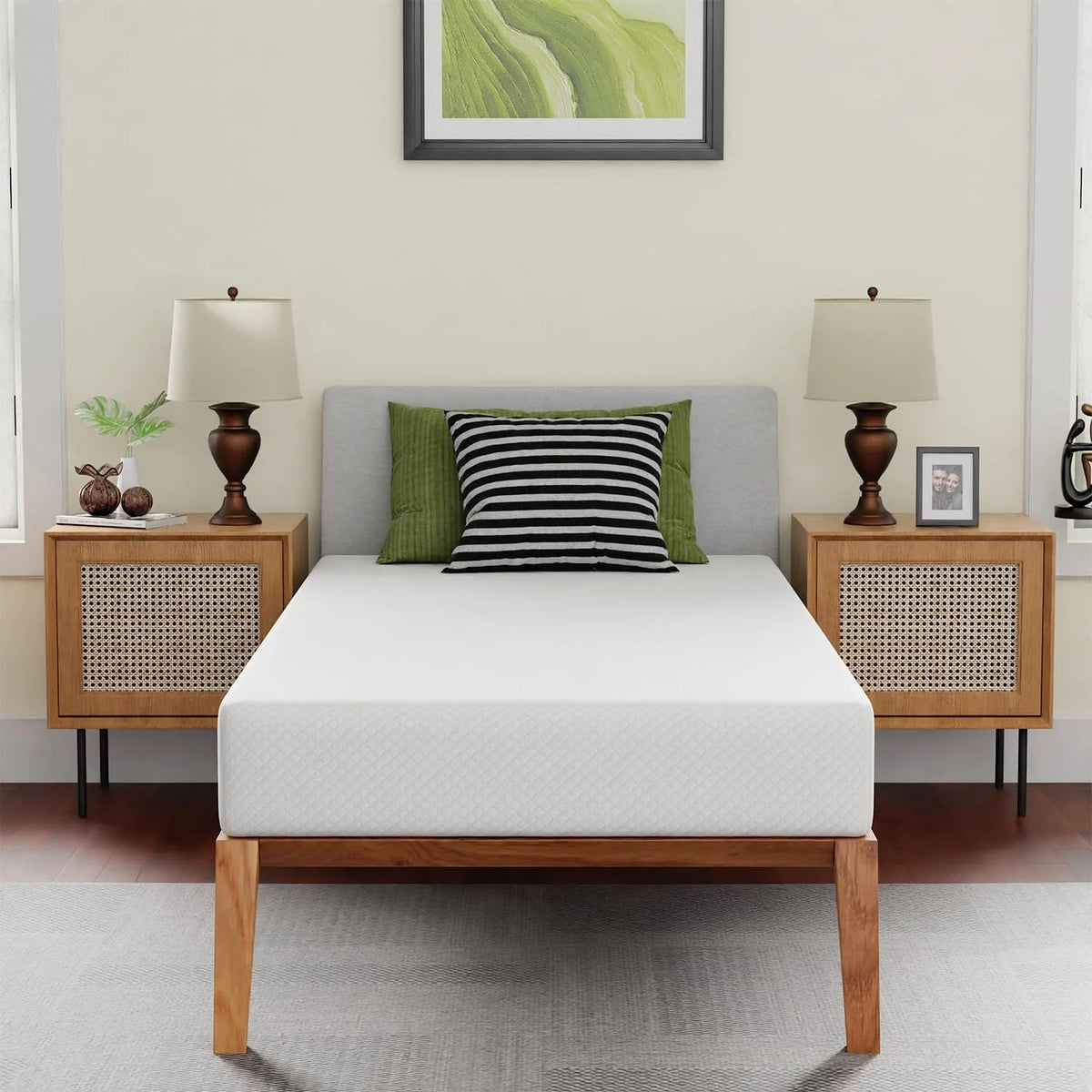 8 inch Twin Size Memory Foam Mattress J5687